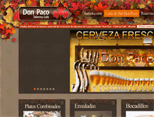 Tablet Screenshot of bardonpaco.com